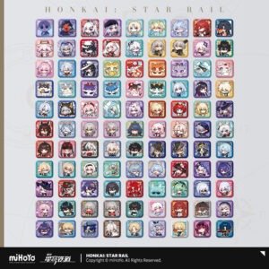 [HONKAI: STAR RAIL] Exhibition Series Chibi Badge