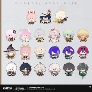 [HONKAI: STAR RAIL] Chibi Series Metal Badge