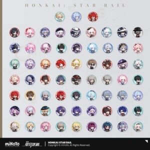 [HONKAI: STAR RAIL] Owlbert's Lounge Series Chibi Badge Set