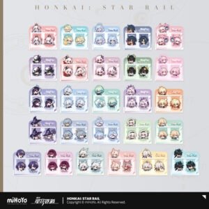 [HONKAI: STAR RAIL] Exhibition Series Chibi Bookmark Set