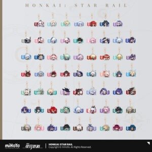[HONKAI: STAR RAIL] Exhibition Series Chibi Acrylic Keychain