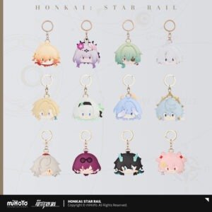 [HONKAI: STAR RAIL] Big Head Series Polyurethane Keychain