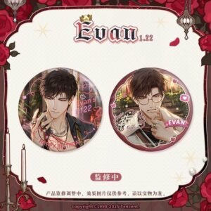 [LIGHT AND NIGHT] Evan 2025 Birthday Badge Set