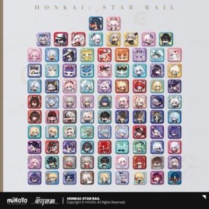 [HONKAI: STAR RAIL] Exhibition Series Chibi Badge