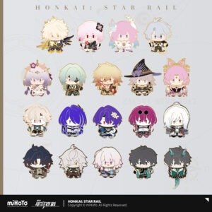 [HONKAI: STAR RAIL] Chibi Series Metal Badge