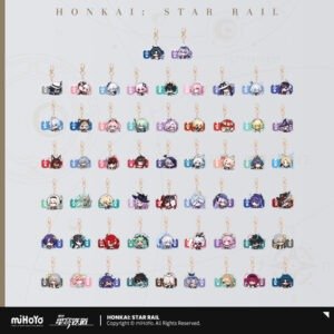 [HONKAI: STAR RAIL] Exhibition Series Chibi Acrylic Keychain