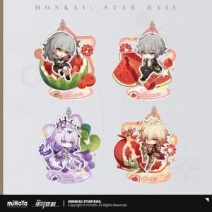 [HONKAI: STAR RAIL] Fruity Summer Series Chibi Acrylic Keychain