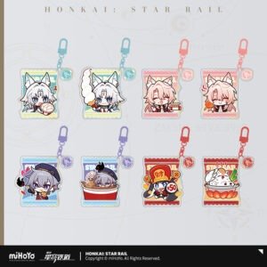 [HONKAI: STAR RAIL] Tasty Moments Series Chibi Acrylic Keychain