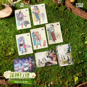 [REVERSE:1999] Forest Trail Friends Series Postcard Set