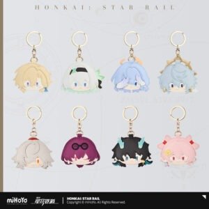 [HONKAI: STAR RAIL] Big Head Series Polyurethane Keychain