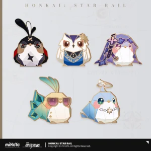 [HONKAI: STAR RAIL] Owlbert's Lounge Series Chibi Metal Badge