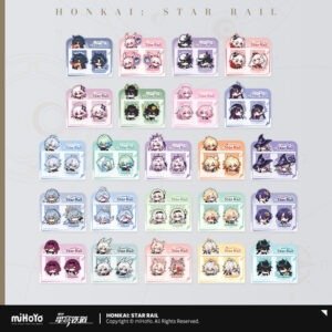 [HONKAI: STAR RAIL] Exhibition Series Chibi Bookmark Set