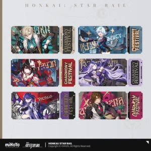 [HONKAI: STAR RAIL] Charmony Festival Invitation Acrylic Ticket Set