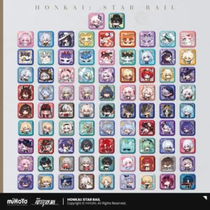 [HONKAI: STAR RAIL] Exhibition Series Chibi Badge