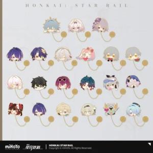[HONKAI: STAR RAIL] Exhibition Series Chibi Metal Badge