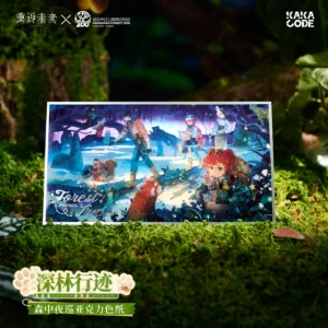 [REVERSE:1999] Forest Trail Friends Series Night Patrol in the Forest Acrylic Shikishi