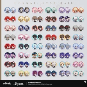 [HONKAI: STAR RAIL] Owlbert's Lounge Series Chibi Badge Set