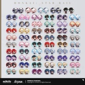 [HONKAI: STAR RAIL] Owlbert's Lounge Series Chibi Badge Set