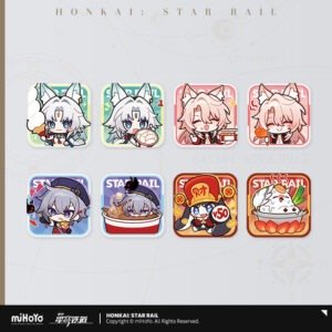 [HONKAI: STAR RAIL] Tasty Moments Series Chibi Square Badge