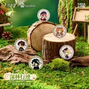 [REVERSE:1999] Forest Trail Friends Series Dual-Sided Metal Commemorative Coin