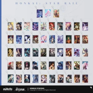 [HONKAI: STAR RAIL] Light Cone Series Acrylic Keychain