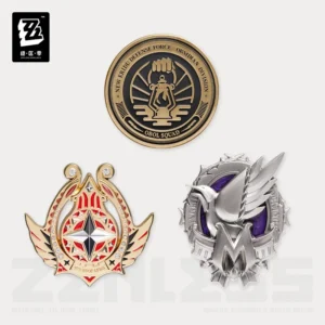 [ZENLESS ZONE ZERO] Faction Series Metal Badge Vol.3