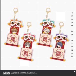 [TEARS OF THEMIS] Fortune & Blessings Chibi Pull-String Lion Dance Pendant