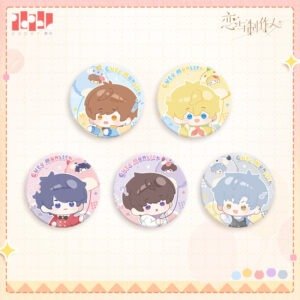 [MR LOVE: QUEEN'S CHOICE] Cute Monster Series Chibi Badge