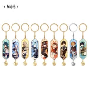 [GENSHIN IMPACT] Character Illustration Series Metal Keychain
