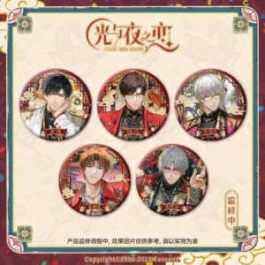 [LIGHT AND NIGHT] Horse of Fortune Series Badge