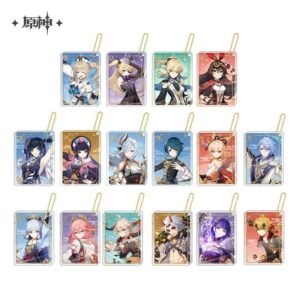 [GENSHIN IMPACT] Character Illustration Series Acrylic Keychain Vol.2
