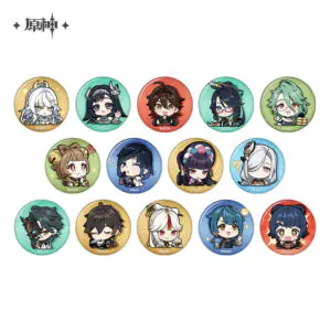 [GENSHIN IMPACT] Chibi Emoticon Series Liyue Badge