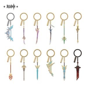 [GENSHIN IMPACT] Weapons Series Metal Keychain