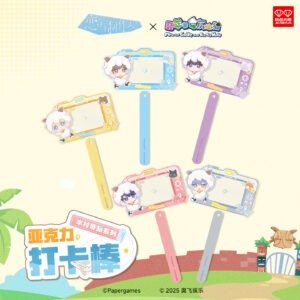 [MR LOVE: QUEEN'S CHOICE] Pleasant Goat and Big Big Wolf Chibi Acrylic Check-in Stick