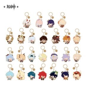 [GENSHIN IMPACT] Chibi Character Series Metal Keychain
