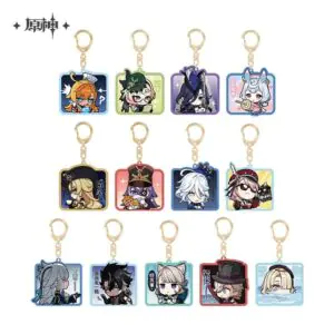 [GENSHIN IMPACT] Chibi Emoticon Series Fontaine Acrylic Keychain