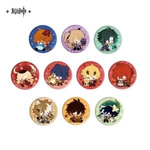 [GENSHIN IMPACT] Chibi Character Series Plush Badge