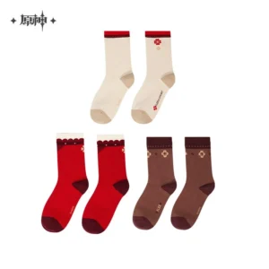 [GENSHIN IMPACT] Klee Theme Socks Set