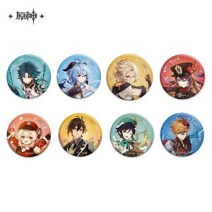 [GENSHIN IMPACT] Character Illustration Series Badge