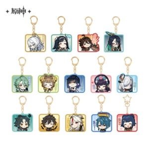 [GENSHIN IMPACT] Chibi Emoticon Series Liyue Acrylic Keychain