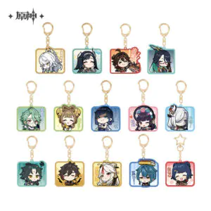 [GENSHIN IMPACT] Chibi Emoticon Series Liyue Acrylic Keychain