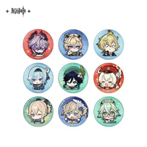[GENSHIN IMPACT] Chibi Emoticon Series Mondstadt Badge