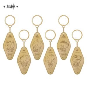 [GENSHIN IMPACT] Go Camping Series Metal Keychain