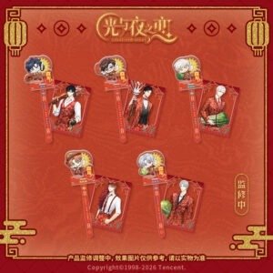 [LIGHT AND NIGHT] Flowers of Fortune Series Acrylic Photo Stick