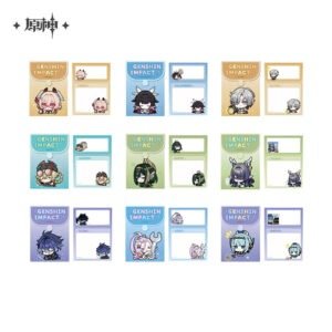 [GENSHIN IMPACT] Chibi Emoticon Series Nod-Krai Sticky Notes