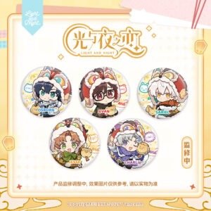 [LIGHT AND NIGHT] Lantern Night Series Chibi Badge