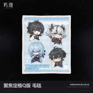 [WUTHERING WAVES] WuWa X Planetoid Lab Chibi Blanket