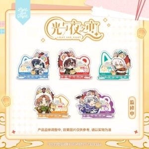 [LIGHT AND NIGHT] Lantern Night Series Chibi Acrylic Pen Holder