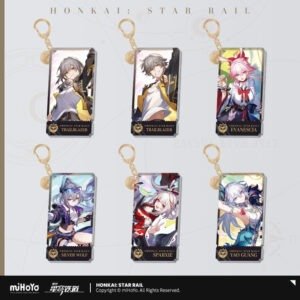 [HONKAI: STAR RAIL] Elation Series Acrylic Keychain