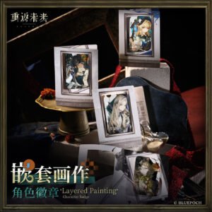 [REVERSE:1999] Layered Painting Character Badge